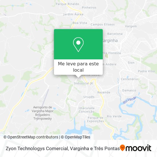 Zyon Technologys Comercial mapa