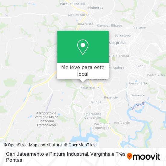 Gari Jateamento e Pintura Industrial mapa