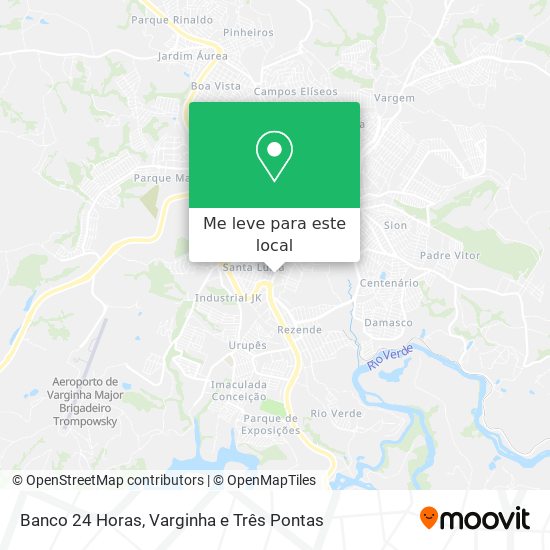 Banco 24 Horas mapa