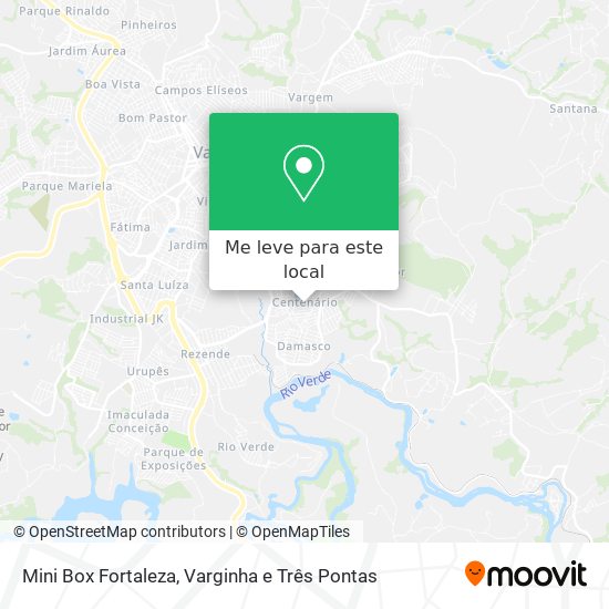 Mini Box Fortaleza mapa