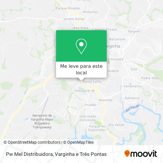 Pw Mel Distribuidora mapa