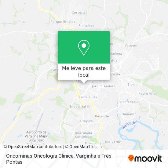 Oncominas Oncologia Clinica mapa