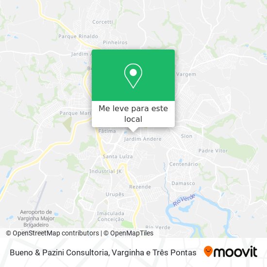 Bueno & Pazini Consultoria mapa