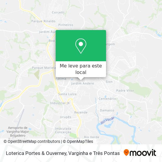 Loterica Portes & Ouverney mapa
