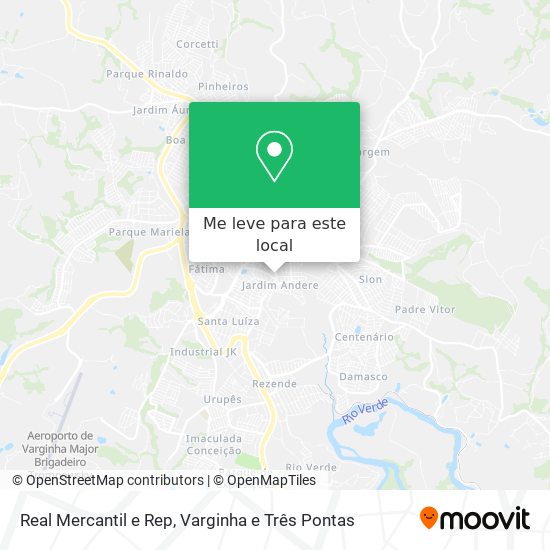 Real Mercantil e Rep mapa