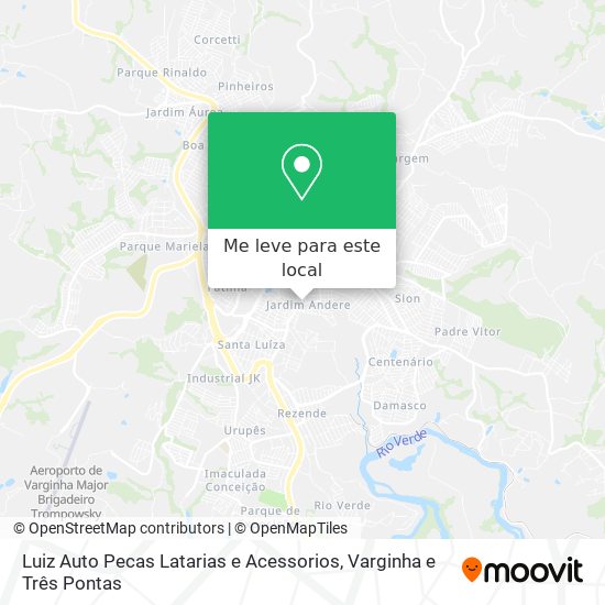 Luiz Auto Pecas Latarias e Acessorios mapa