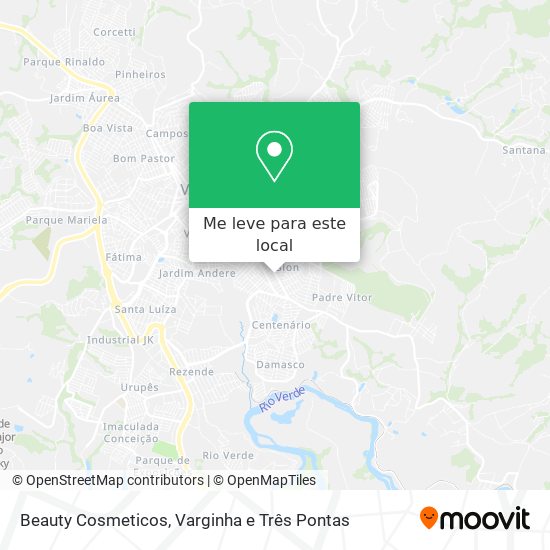 Beauty Cosmeticos mapa