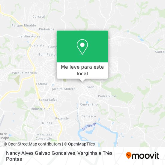 Nancy Alves Galvao Goncalves mapa