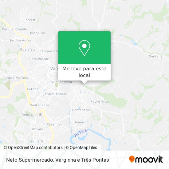 Neto Supermercado mapa