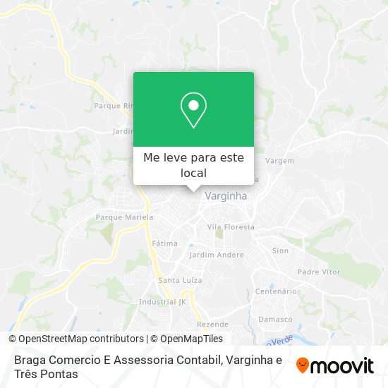 Braga Comercio E Assessoria Contabil mapa