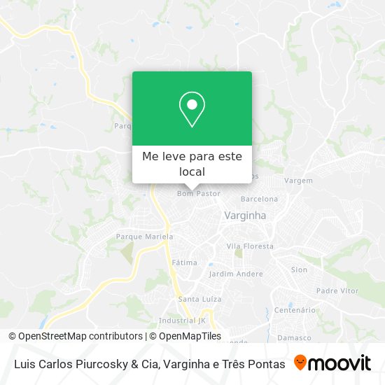 Luis Carlos Piurcosky & Cia mapa