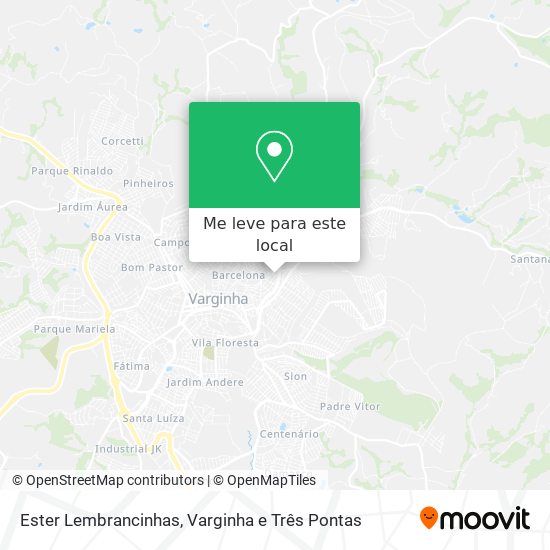 Ester Lembrancinhas mapa