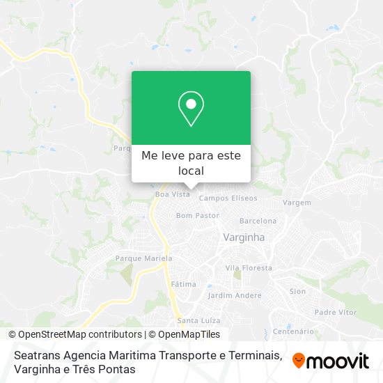 Seatrans Agencia Maritima Transporte e Terminais mapa