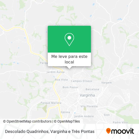 Descolado Quadrinhos mapa