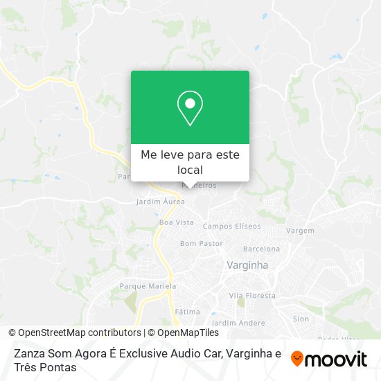 Zanza Som Agora É Exclusive Audio Car mapa