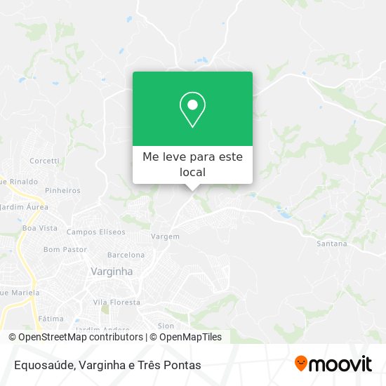 Equosaúde mapa