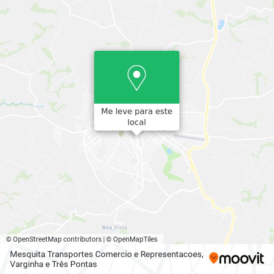 Mesquita Transportes Comercio e Representacoes mapa