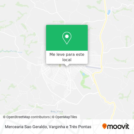 Mercearia Sao Geraldo mapa