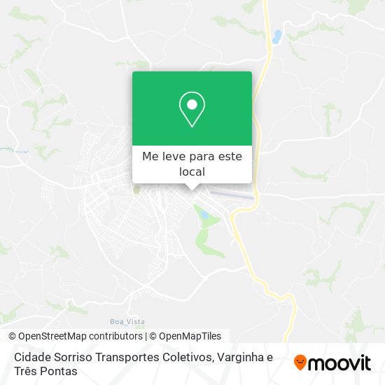 Cidade Sorriso Transportes Coletivos mapa