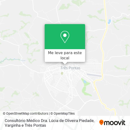 Consultório Médico Dra. Lúcia de Oliveira Piedade mapa