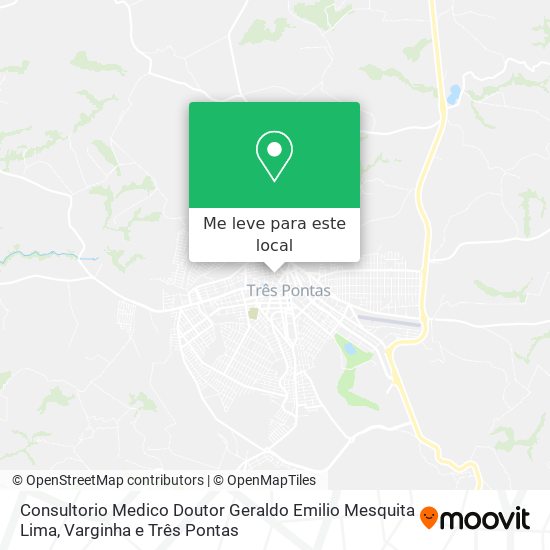 Consultorio Medico Doutor Geraldo Emilio Mesquita Lima mapa