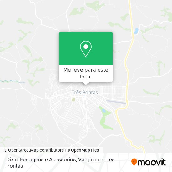 Dixini Ferragens e Acessorios mapa