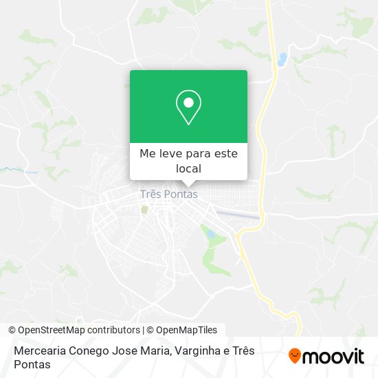Mercearia Conego Jose Maria mapa