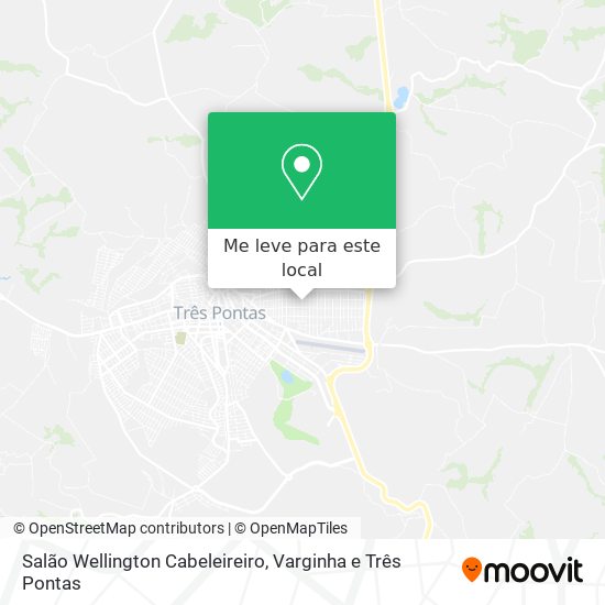 Salão Wellington Cabeleireiro mapa
