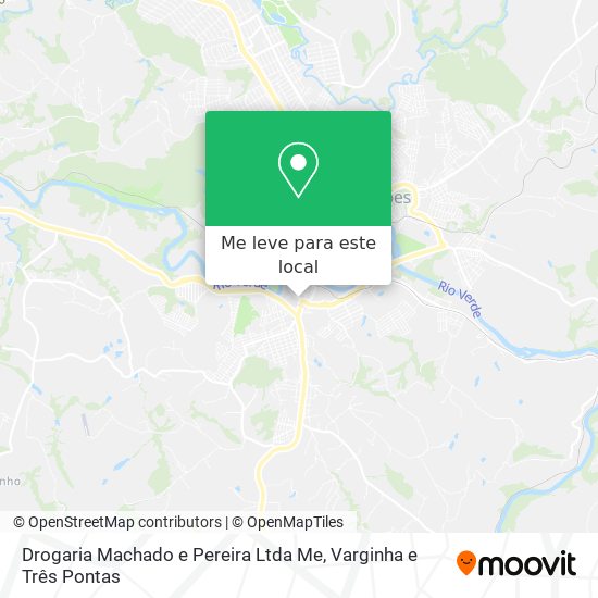 Drogaria Machado e Pereira Ltda Me mapa