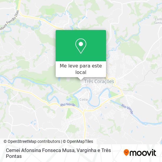 Cemei Afonsina Fonseca Musa mapa