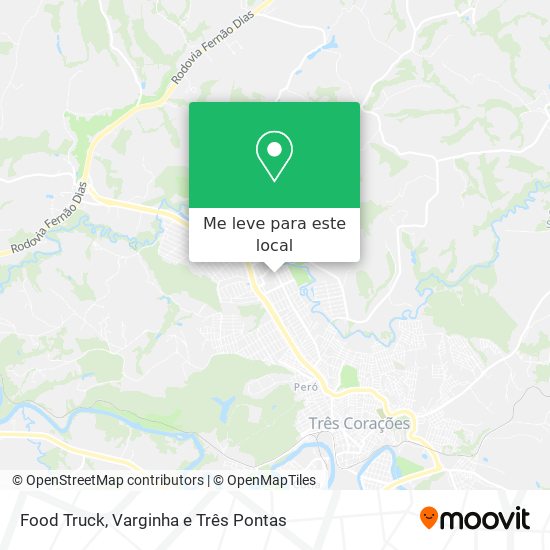 Food Truck mapa