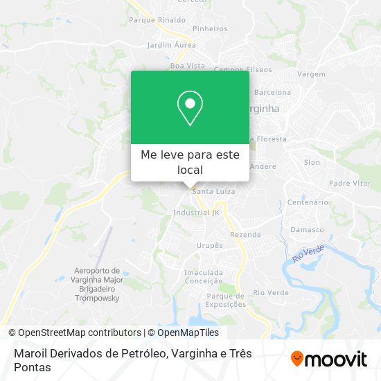 Maroil Derivados de Petróleo mapa