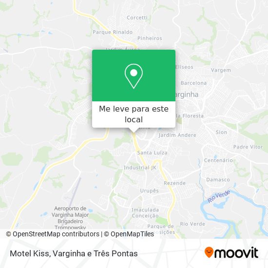Motel Kiss mapa