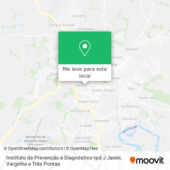 Instituto de Prevenção e Diagnóstico-Ipd J Janini mapa