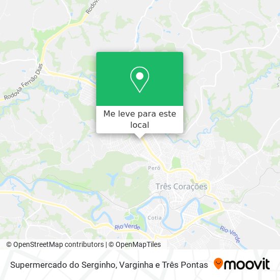 Supermercado do Serginho mapa
