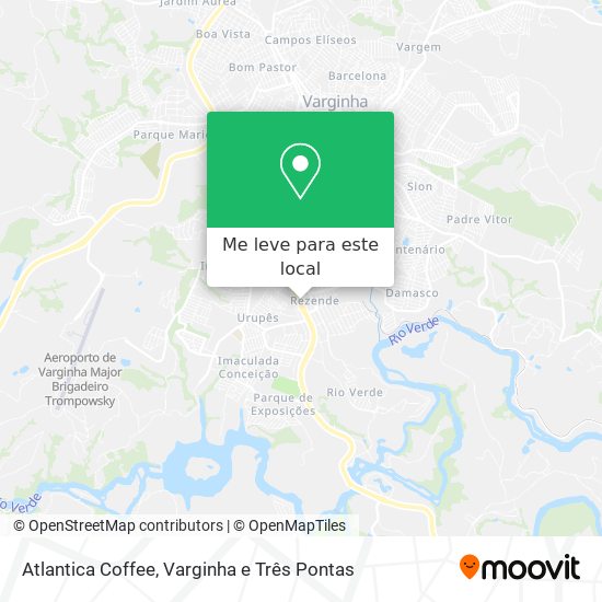 Atlantica Coffee mapa