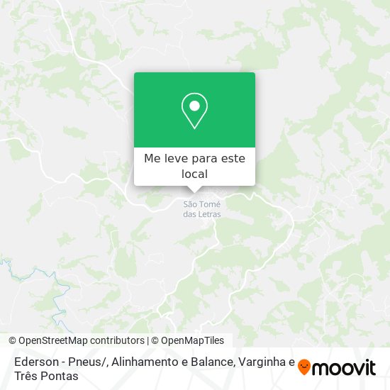 Ederson - Pneus / , Alinhamento e Balance mapa