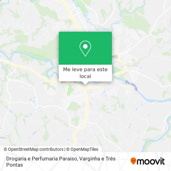 Drogaria e Perfumaria Paraiso mapa