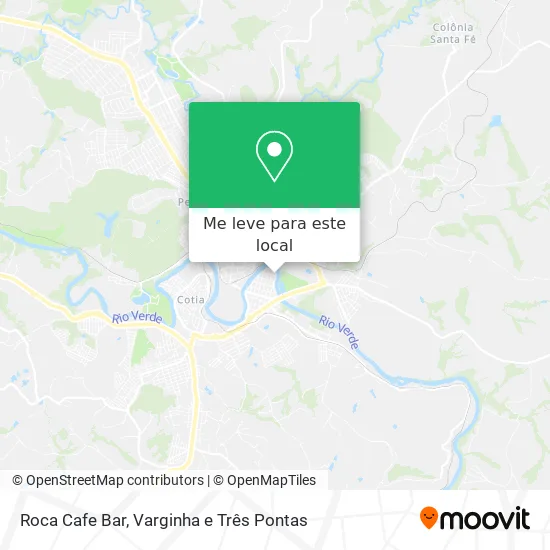 Roca Cafe Bar mapa
