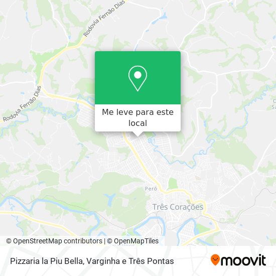 Pizzaria la Piu Bella mapa