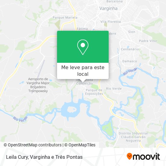Leila Cury mapa