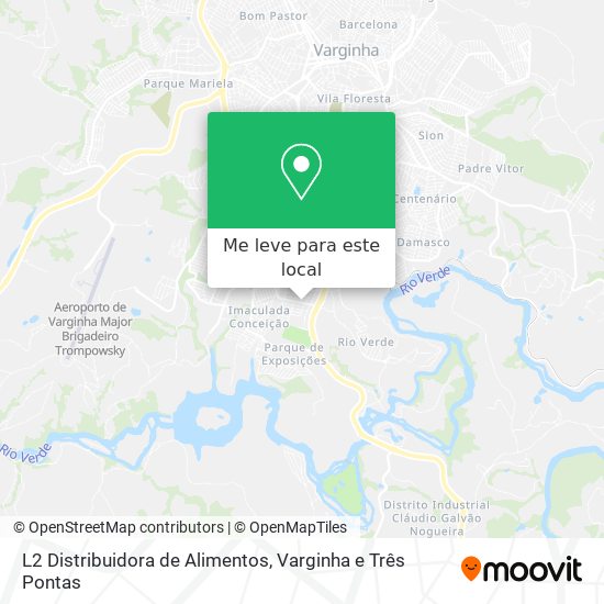 L2 Distribuidora de Alimentos mapa