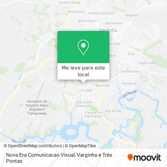 Nova Era Comunicacao Visual mapa