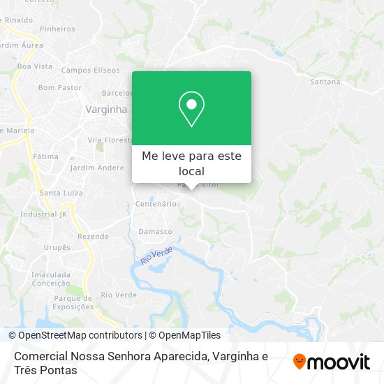 Comercial Nossa Senhora Aparecida mapa