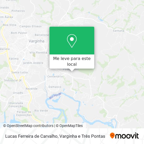 Lucas Ferreira de Carvalho mapa