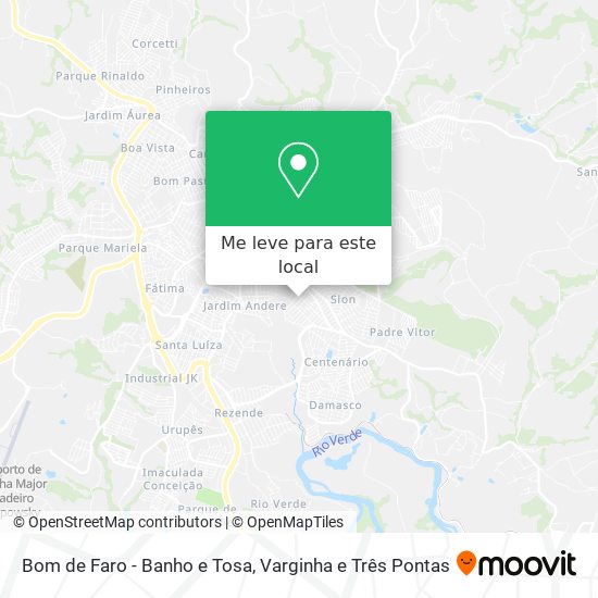Bom de Faro - Banho e Tosa mapa