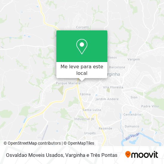 Osvaldao Moveis Usados mapa