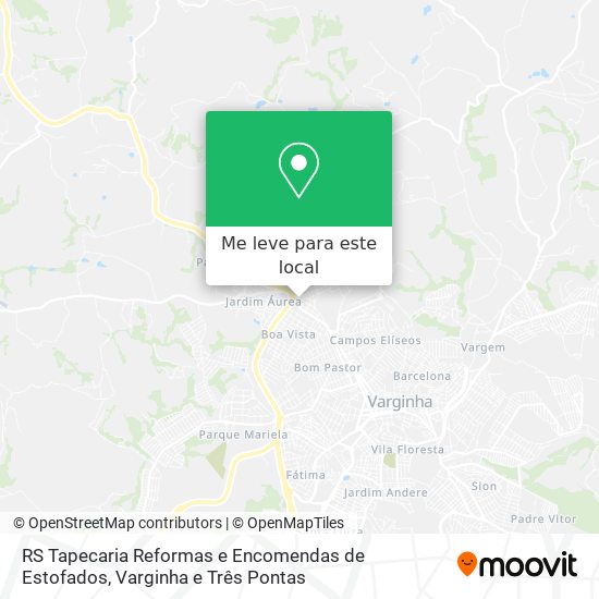 RS Tapecaria Reformas e Encomendas de Estofados mapa