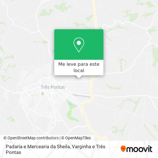 Padaria e Mercearia da Sheila mapa
