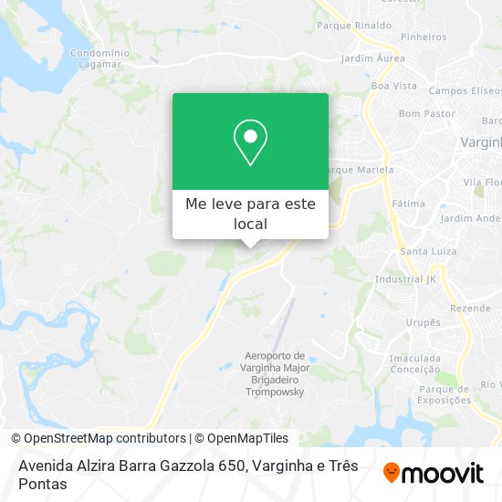 Avenida Alzira Barra Gazzola 650 mapa